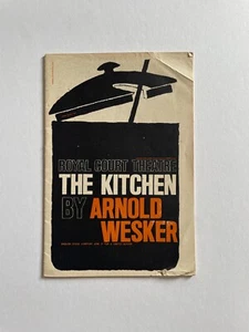 Playbill The Kitchen de colección de Arnold Wesker (1961) Royal Court Theatre de Londres - Imagen 1 de 8