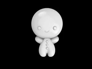 Gingerbread Boy Mold, Bath Bomb Mold, Soap Mold, Chocolate Mold, Craft Mold - Picture 1 of 8