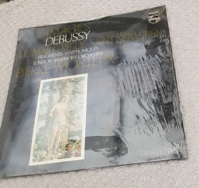 PIERRE MONTEUX IMAGES FOR ORCHESTRA DEBUSSY PHILIPS STEREO 835 205 AY ITALY - Image 1 of 4