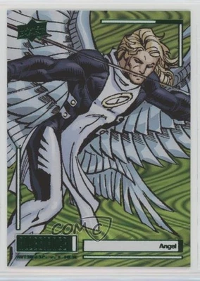 2023 Upper Deck Allegiance Avengers vs X-Men Green Reality 58/249 Angel #C37 sq1 - Image 1 of 3