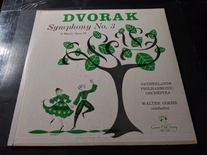 Walter Goehr - Dvorak: Symphony No. 3 VG++ Original DG Mono CHS-1240 LP Record - Picture 1 of 5