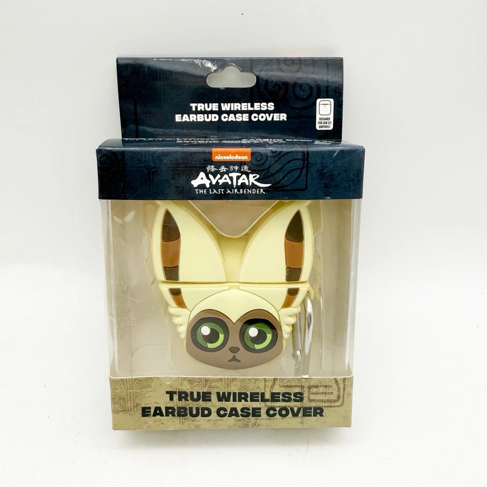 Nickelodeon Avatar Last Airbender Wireless Earbud Case Cover Momo 1st & 2nd GEN