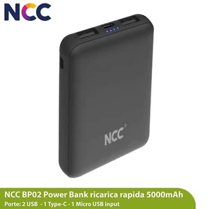 Power Bank 5000mAh compatibile con OnePlus Xiaomi Huawei Oppo Realme 10W - Imagen 1 de 6