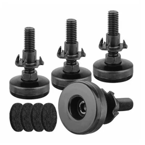 4X Furniture Levelers Heavy Duty Furniture Leveling Feet Adjustable Leg N784 - Picture 1 of 6