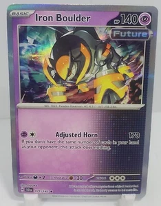 Iron Boulder 071/142 Stellar Crown Holo Rare NM/M Unplayed Pack Fresh - Picture 1 of 2