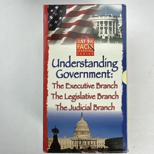 Just the Facts: Understanding Government - 3 Volume Gift Boxed Set (VHS - Picture 1 of 3