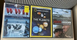 Educational/Informational DVD Lot (3): Vietnam, WWII, The Planets - Picture 1 of 5