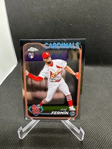2024 Topps Chrome - #175 Jose Fermin (RC) - Picture 1 of 2