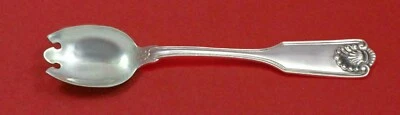 Fiddle Shell by Frank Smith Sterling Silver Ice Cream Dessert Fork Custom 5 3/4" - Image 1 of 2