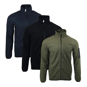 Men’s Jacket Fleece Sherpa Anti Pill Durable Thick Brush Outdoor Warm Work 13-09 - Picture 1 of 35