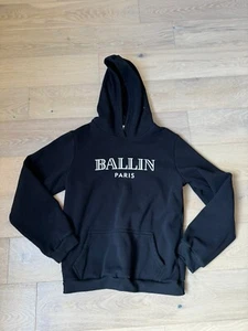 Lola and the Boys Ballin Paris Hoodie Black - Picture 1 of 2