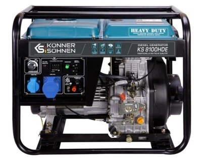 KS 8100HDE  Stromerzeuger Strom generator Diesel Notstromaggregat 6.5kW - Bild 1 von 4