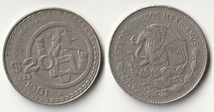 1981 Mexico 20 pesos coin - Picture 1 of 1