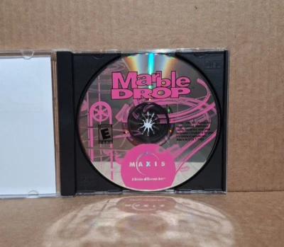 Marble Drop (PC, 1997) - Disc Only w/ Repro Art, Tested - Image 1 of 4