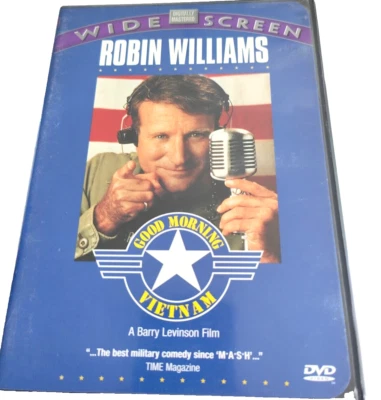Good Morning Vietnam (DVD 1987) Robin Williams war comedy drama - VGC Fast Post - Image 1 of 3