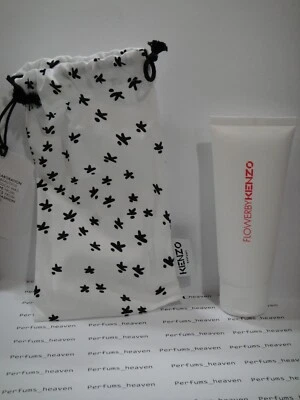 Flower By Kenzo Leche Corporal Perfumada En Lait Mujeres 2.5 OZ / 75 ML + Bolsa Kenzo Foto 1 de 4