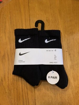 Calcetines acolchados Nike para niños XS DRI-FIT Technology - Calcetín: ¡5-7 Zapato 10C-3Y! Foto 1 de 2