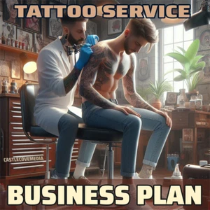 Tattoo Service Business Plan on USB | Start Your Tattoo Business Today! - Picture 1 of 2