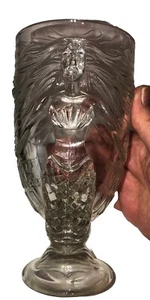 Enorme vaso de beber en relieve de casino Treasure Island de Las Vegas Sirena 3D - Imagen 1 de 10