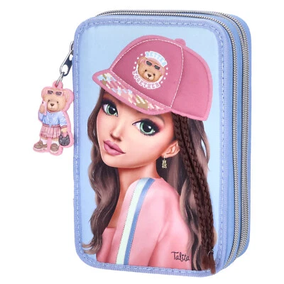 Depesche 3-Fach Federtasche mit Applikation TOPModel TEAM TEDDY