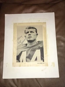 1960s Signed Print of NFL Champion Green Bay Packers Player Donny Anderson - Picture 1 of 5