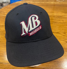 Vintage Mobile Bay Bears Hat Cap Minor League Baseball New Era USA Adjustable