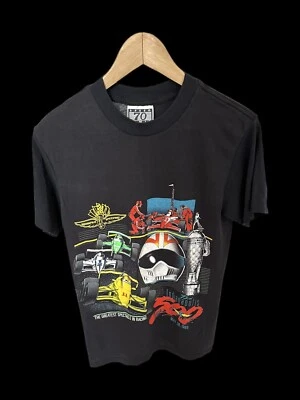 Camiseta de colección rara Indianapolis 500 IndyCar Racing puntada única 1989 mediana Foto 1 de 4