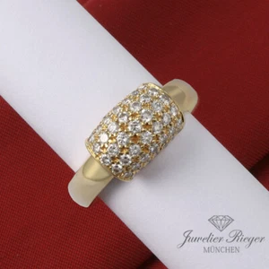 Piaget Ring Dancer Gelbgold 750 Diamanten Brillanten Gr. 53 Schmuck Gold - Bild 1 von 4