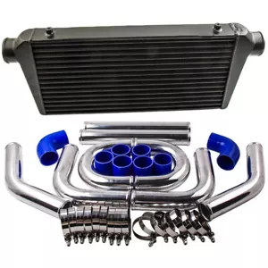 600x300x76 Intercooler 3.0" 76mm Inlet Outlet + 2.5" 64mm Intercooler Pipe Kits - Picture 1 of 9