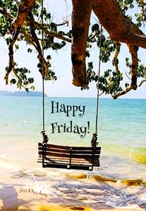 Imán fotográfico FELIZ VIERNES @ 3"x5" - Imagen 1 de 1
