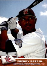 2007 Brevard County Manatees Grandstand #25 Freddy Parejo Venezuela VZ Card