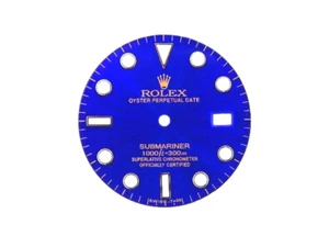 Rolex Submariner 40 mm para hombre 2 tonos color azul brillante con marcador luminoso verde - Imagen 1 de 1