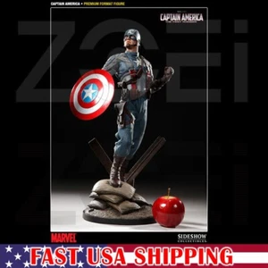 NUEVO EN CAJA Sideshow EXCLUSIVO Marvel Capitán América Película PF Figura Estatua RARO A/P - Imagen 1 de 7