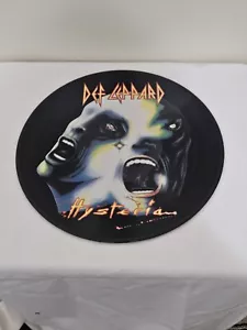 DEF LEPPARD - HYSTERIA VINYL PICTURE DISC - Never Played! - Picture 1 of 3