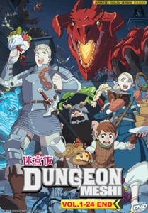 Anime DVD Dungeon Meshi (Vol.1-24 End) *English Dubbed* + Free Shipping - Picture 1 of 3
