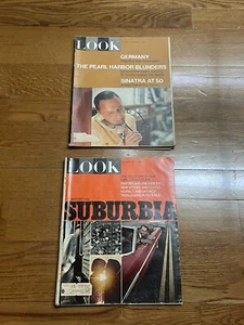 Vintage Look Magazine Pair 1960's Suburbia & Pearl Harbor Blunders - Picture 1 of 9