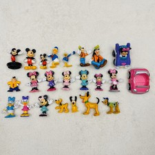 Disney Mickey Mouse Clubhouse Figure Vehicle Lot Pluto Goofy Minnie Donald Daisy
