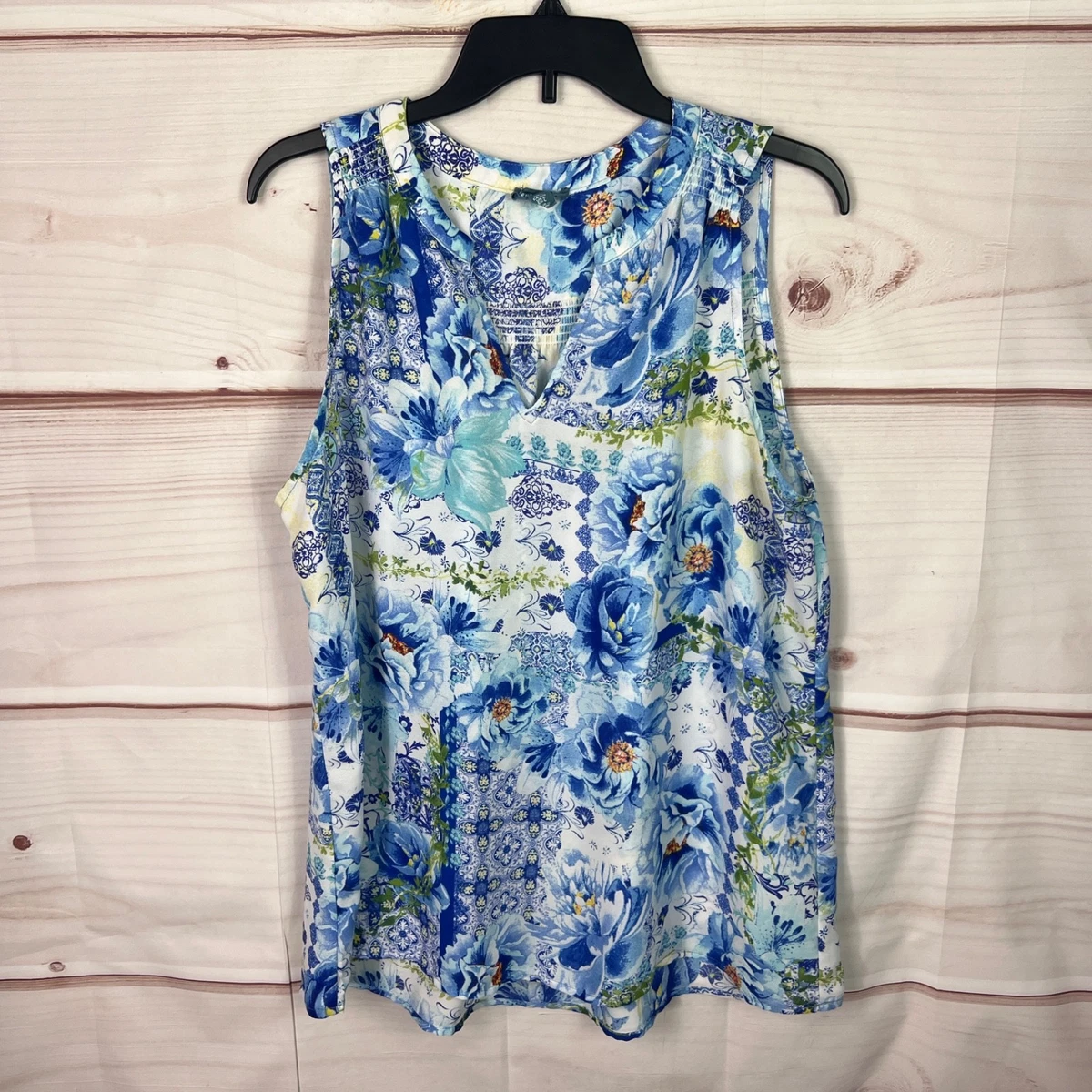 ETCYY Women's Halter Tank Top - Floral Print, Sleeveless, Loose Fit Racerback Cami
