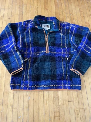 NWOT Mens The North Face Extreme Pile Jacquard 1/2 Fleece Pullover Jacket Medium - Image 1 of 4