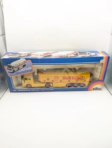 #3511 Mercedes SK Tankwagen Shell Tanker Yellow 1:55 Siku - Picture 1 of 6