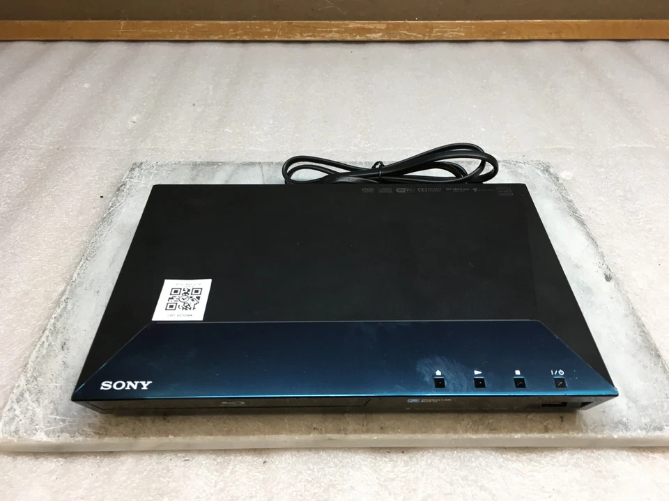 Reproductor de DVD Sony BDP-S3100 Blu-Ray Wi-Fi Streaming HDMI sin control remoto Foto 1 de 4