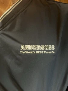 Andersons Charlotte North Carolina blue golf jacket blue large - Picture 1 of 12
