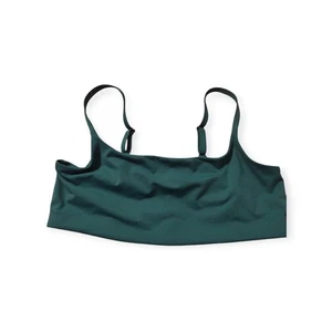 Bralette sin costuras Athleta verde azulado grande ligero clásico atletismo - Imagen 1 de 5