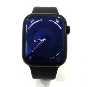 APPLE Watch Series 7 GPS LTE - 45MM Aluminum Case A2477 - Black - Picture 1 of 6