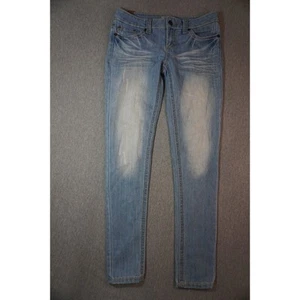 YMI Youth Skinny Jeans Sz 9 Light Blue - Picture 1 of 12