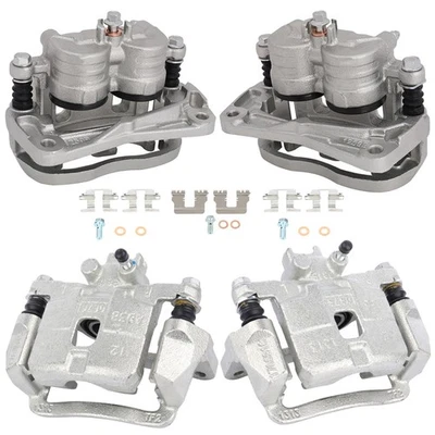 Pinzas de freno delanteras traseras 4 piezas para Saab 9-2X Subaru Impreza 2004-2007 Foto 1 de 4