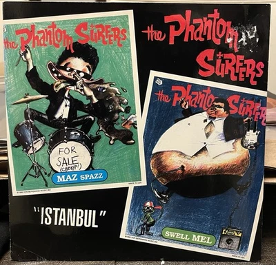 PHANTOM SURFERS 'Istanbul 7" M/VG mummies jackie cedrics mono men trashwomen LP - Image 1 of 4