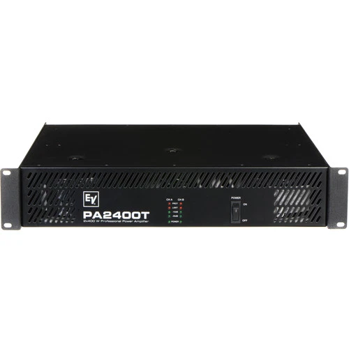 New Electro-Voice PA2400T DUAL CHANNEL 400W Commercial Power Amplifier FREE SHIP - Image 1 of 1