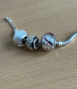 Dijes de plata 925 Amore & Baci X 3  - Imagen 1 de 6