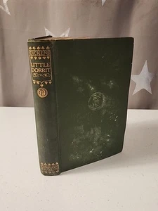 Little Dorrit by Charles Dickens in green First Edition 1907 RARE - Picture 1 of 8